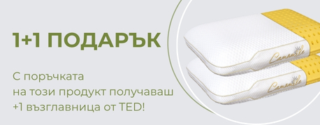 Купи възглавница, вземи още една като подарък през април Купи възглавница, вземи още една като подарък през април