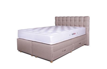 DIVA Bed Base with 4 drawers interior room