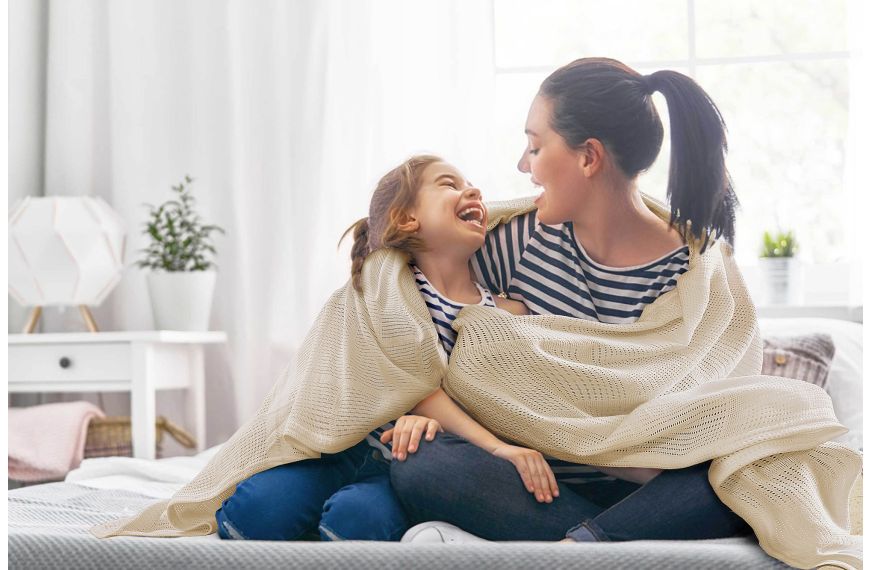 Памучно ажурено одеяло - Outlet Памучно ажурено одеяло - Outlet