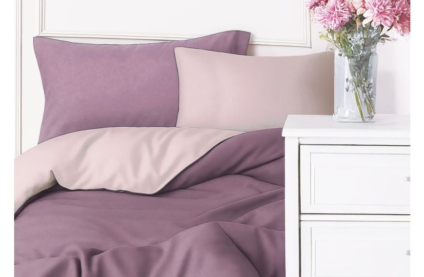 Bedding set SATIN - lilac Bedding set SATIN - lilac