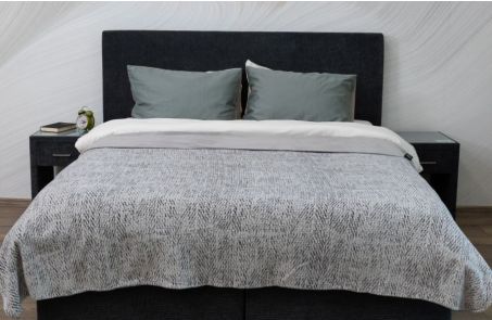 одеяло CHENNIL SHERPA - сив