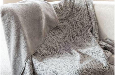 одеяло CHENNIL SHERPA - сив 6