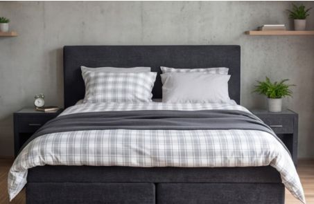 Bedding set FLANNEL - grey 