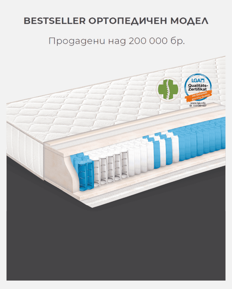 ортопедичен матрак TED FAVOURITE NOVA Orthopedic