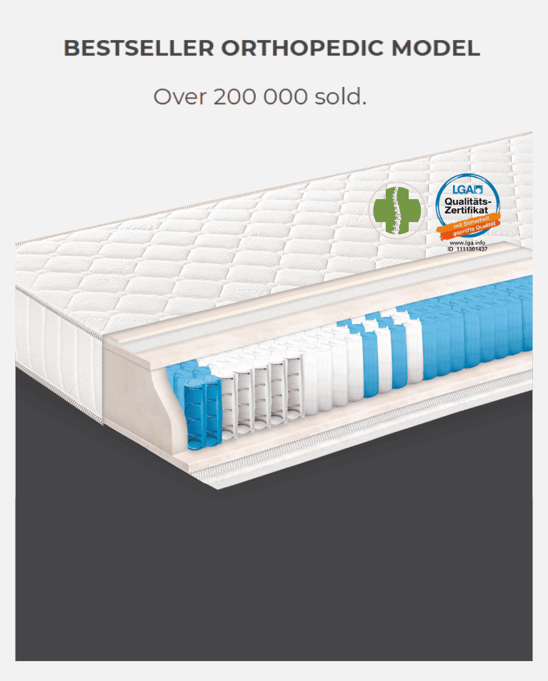 TED FAVOURITE NOVA Orthopedic mattress