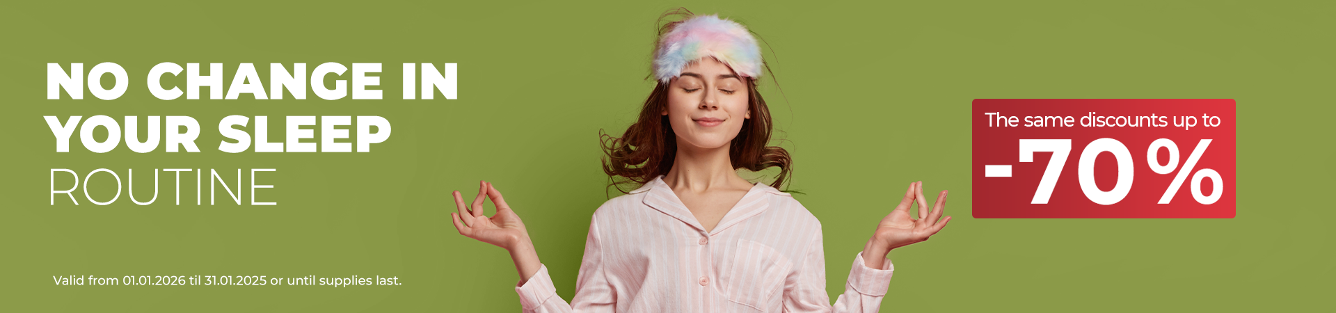 Monthly promotions December discounts up to -70%